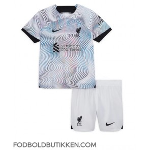 Liverpool Udebanetrøje Børn 2022-23 Kortærmet (+ Korte bukser)